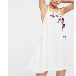 Free People Flower Fields Shift Ivory Size Small